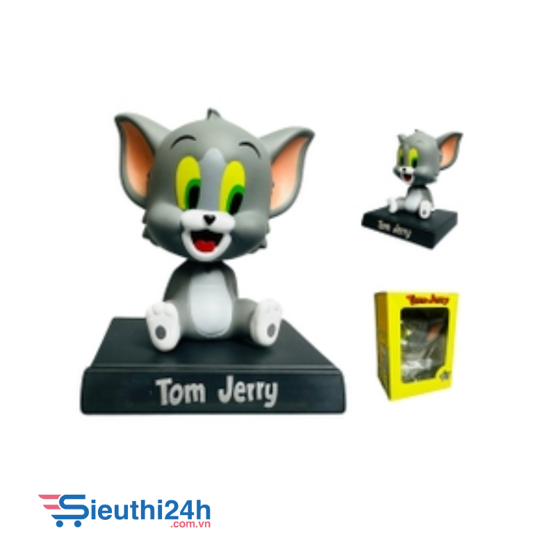 Mô Hình Mèo Tom lắc đầu - cao 13cm