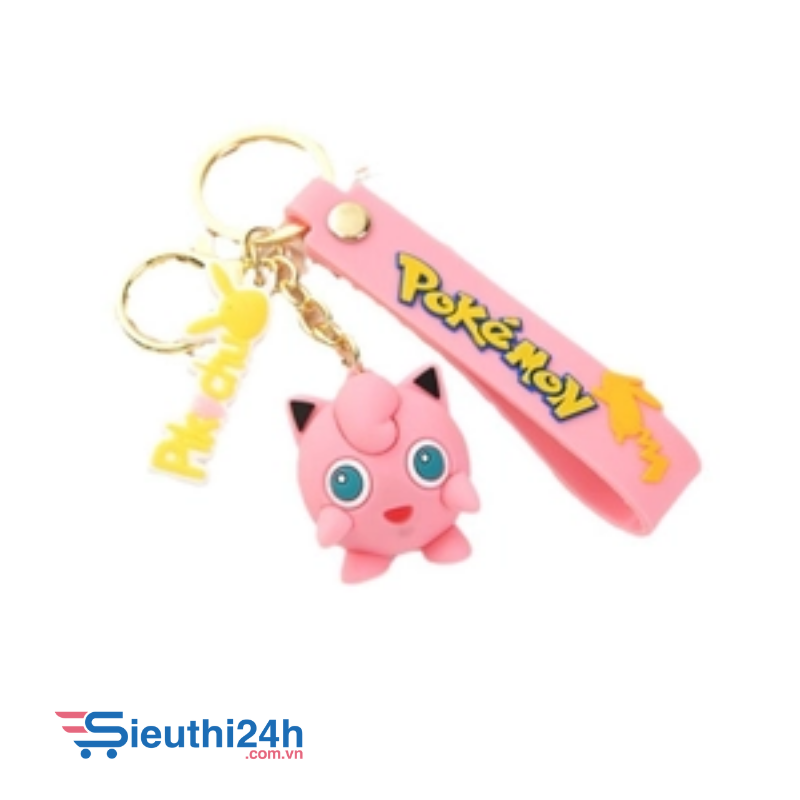 Mô Hình móc khóa Pokemon Jigglypuff