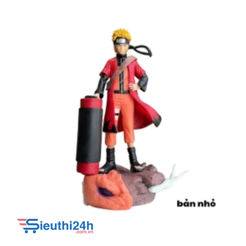 Mô Hình Naruto dáng đứng siêu ngầu có base bản nhỏ cao - 26cm