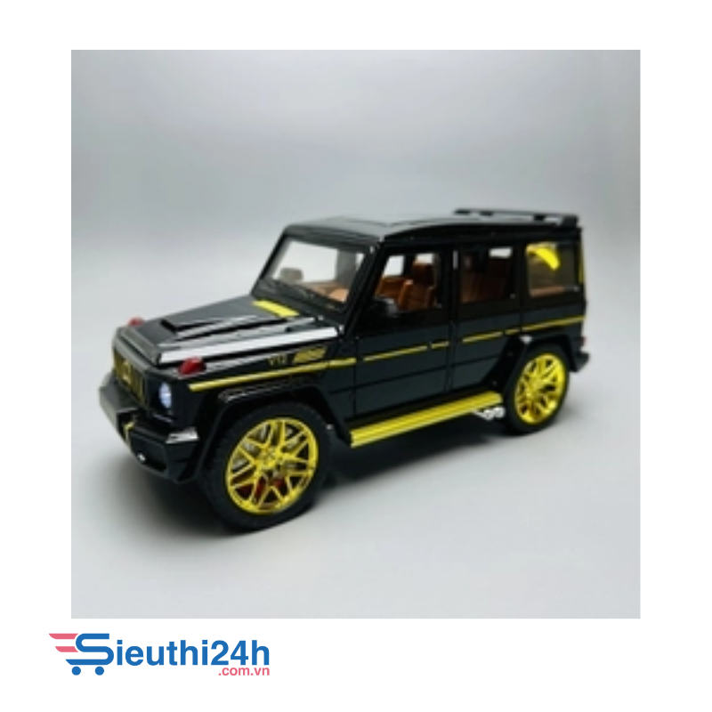 Mô Hình Xe G63 đen 1:24