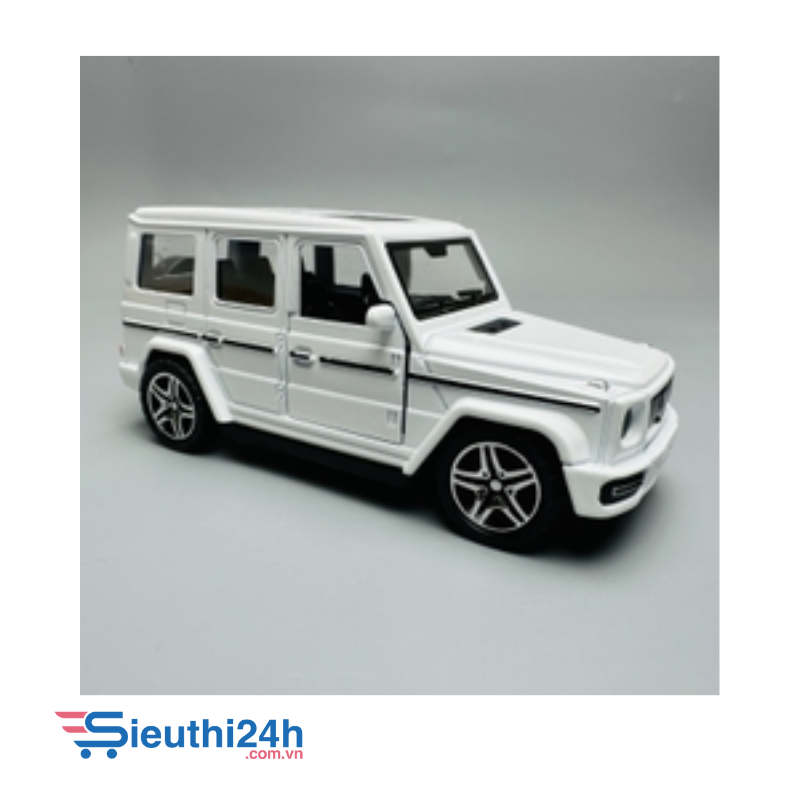 Mô Hình xe jeep trắng tỉ lệ 1:36