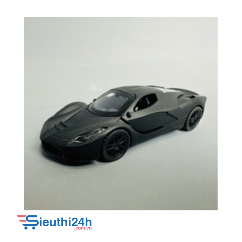 Mô Hình xe laferrari xe thể thao đen mới tỉ lệ 1:36