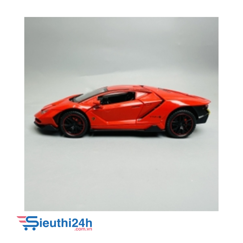 Mô Hình xe lambogini đỏ tỉ lệ 1:24