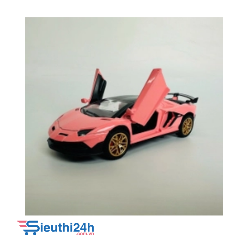 Mô Hình xe Lambogini hồng 1:32