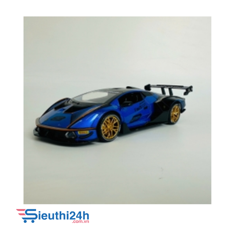 Mô Hình xe lambogini xanh đua tỉ lệ 1:24