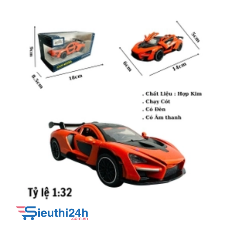 Mô Hình xe mclaren cam tỉ lệ 1:32